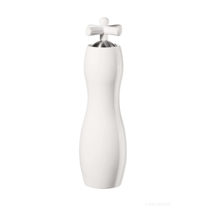 Moulin Poivre/sel blanc 29cm
