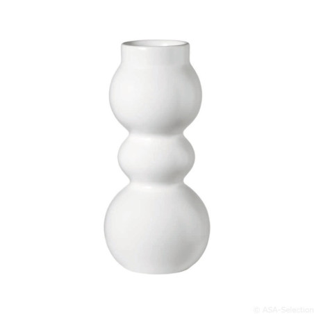 Vase blanc mat COMO 19cm