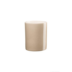 Vase AYO céramique taupe 13cm