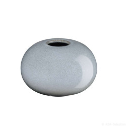 Vase SAISONS rond en grés Denim 7,5cm