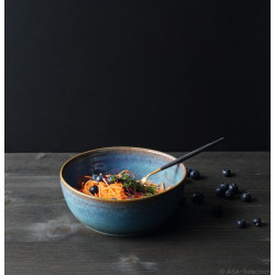 saladier poké bowl bleu curacao 
