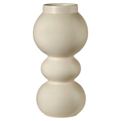 Vase crème matt COMO