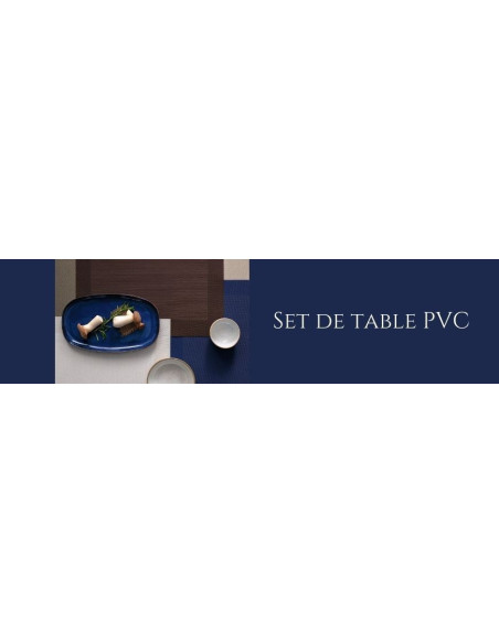 SET DE TABLE PVC